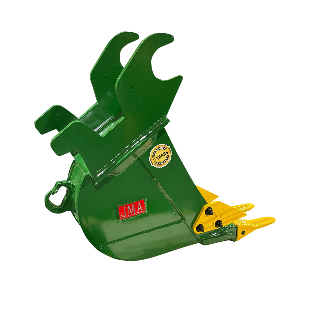 6″ Trenching Bucket John Deere Wedge Lock Coupler Style for 4 – 8.5 Tons Mini Excavators