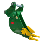 8″ Trenching Bucket for Backhoe Loaders. 45mm | 38mm Pins