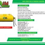 72″ Sweeper Bucket Broom for Skid Steers