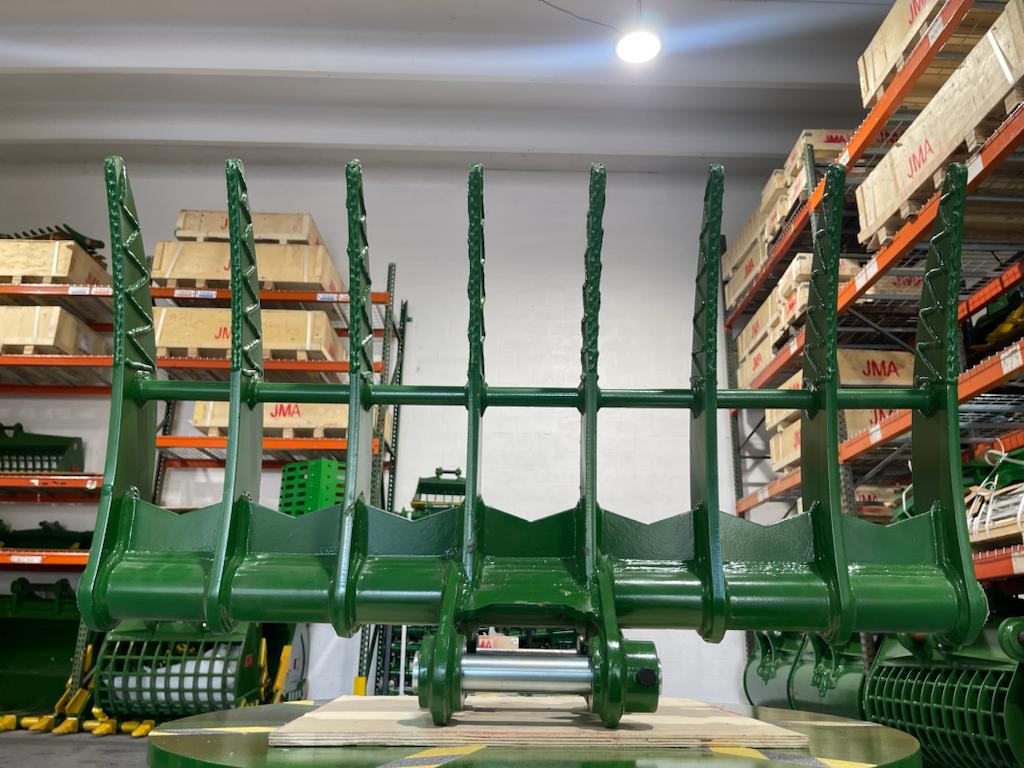 48″ Brush Rake for 5 – 6.5 tons Mini Excavators. 45mm Pins