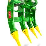 40″ Root Rake for 10 – 15 Tons Excavators. 65mm Pins