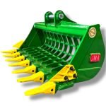 36″ Skeleton Bucket with Teeth For 3 – 4.5 Tons Mini Excavators. 40mm Pin