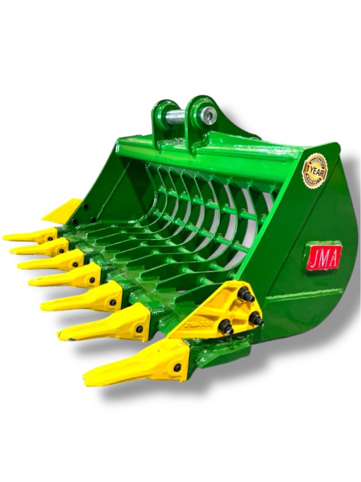 36″ Skeleton Bucket with Teeth For 3 – 4.5 Tons Mini Excavators. 40mm Pin
