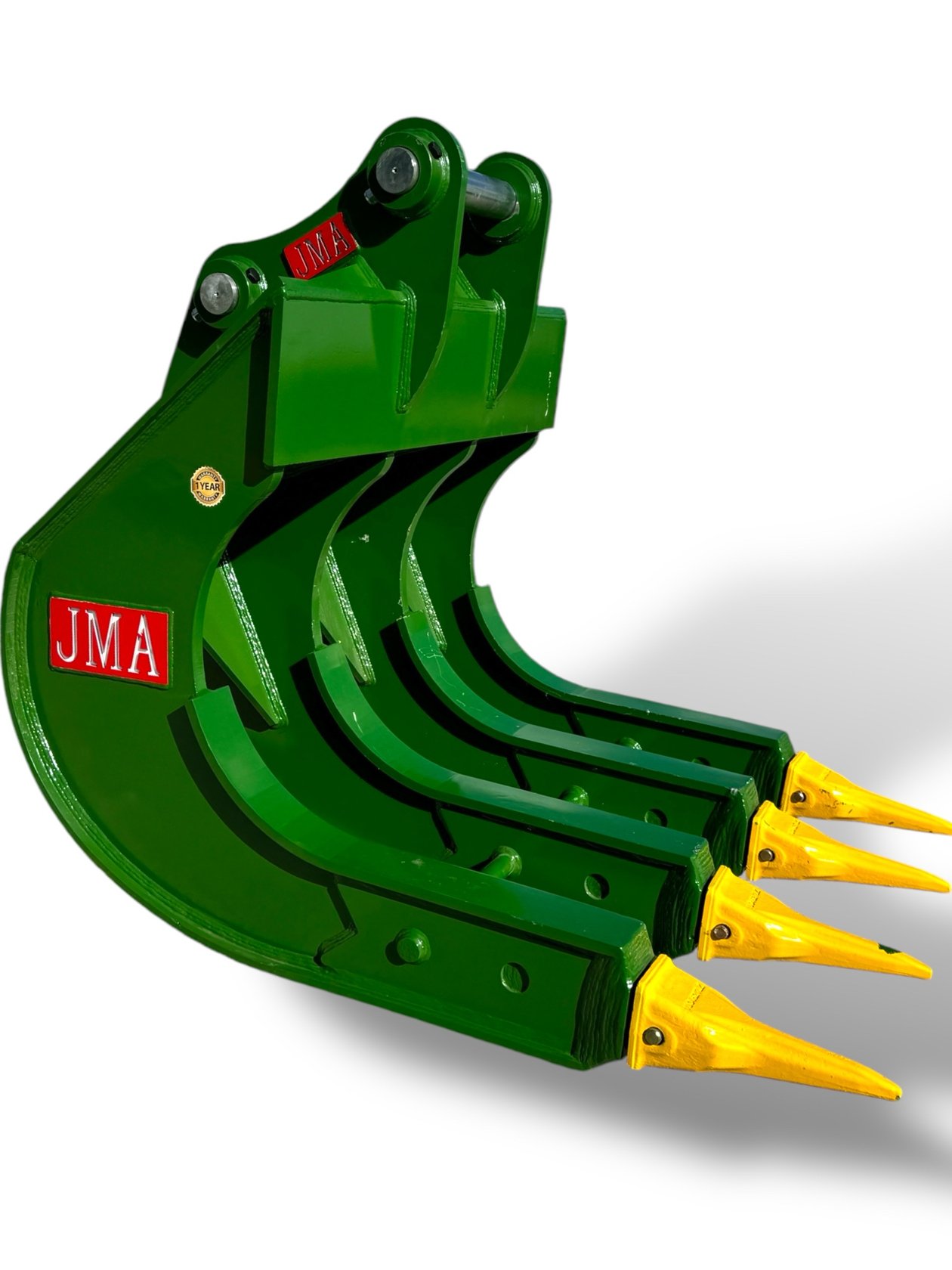 48″ Bucket Rake for 18 – 26 Tons Excavators. 80mm Pins