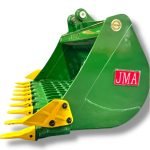 48″ Skeleton Bucket with Teeth for 7 – 10 Tons Excavators. 50mm Pins