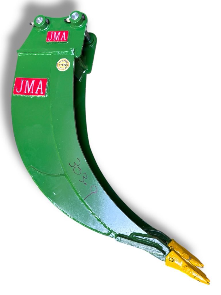 9″ Banana Bucket for 7 – 10 Tons Mini Excavators. 50mm Pins