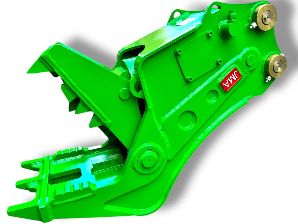 Hydraulic Concrete Pulverizer for 5 – 6.5 Tons Mini Excavator. 45mm Pins