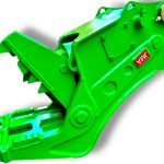 Hydraulic Concrete Pulverizer for 5 – 6.5 Tons Mini Excavator. 45mm Pins
