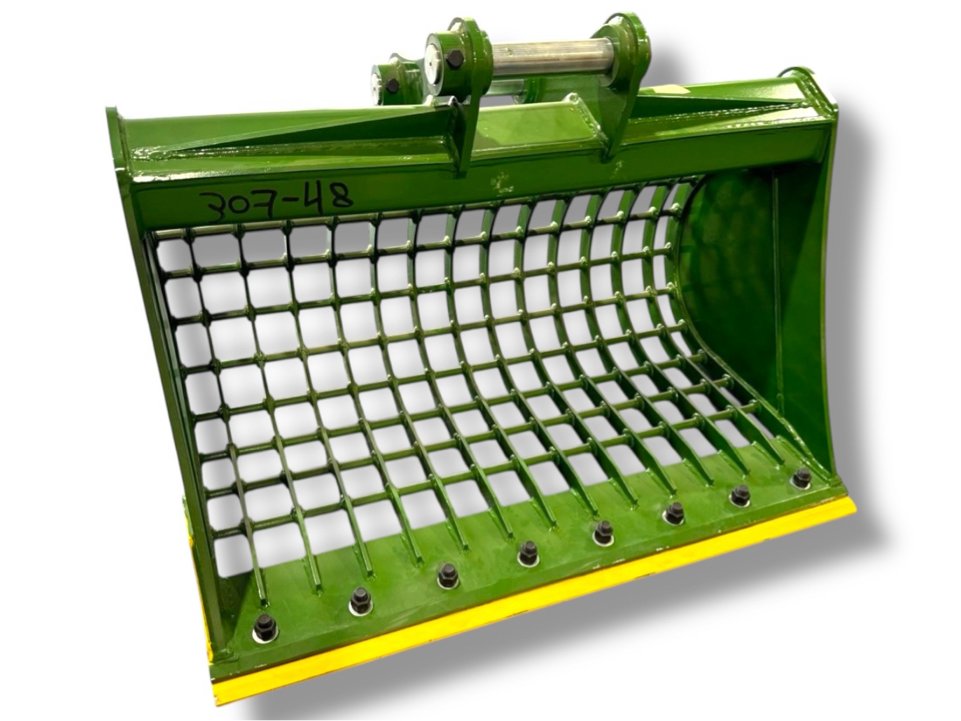 48″ Skeleton Bucket Bolt-On Edge for 7 – 10 Tons Excavators. 50mm Pins