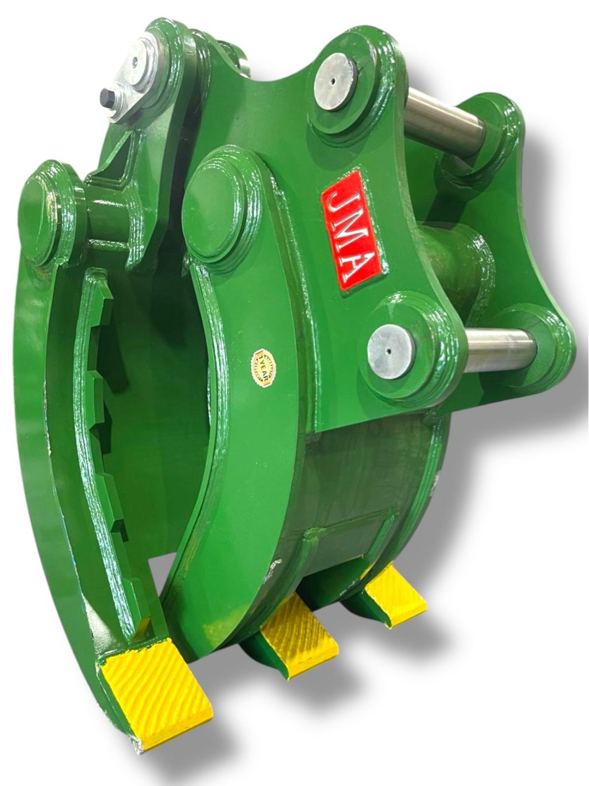 37” Mechanical Grapple For 16 – 25 Tons Excavators. 80mm Pins