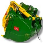 42″ Claw Bucket for 10 – 15 Tons Excavators.  65mm Pins