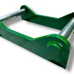 Universal Weld-On Head Plates Steelwrist Style for 12 – 20 tons Excavators | 60mm Pins