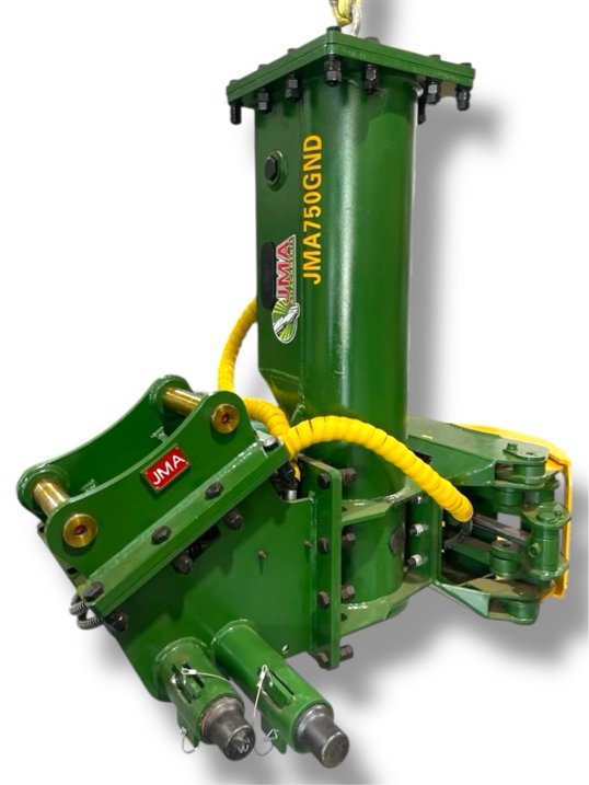 1,000 Joules Post Driver Hammer for 7 – 10 Tons Excavators with 50mm pins & Skid Steers