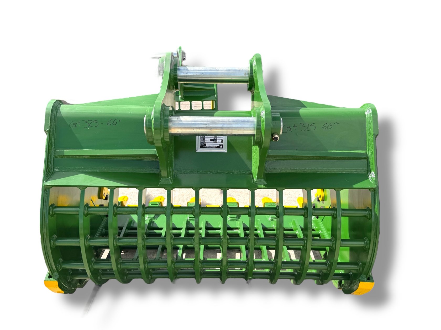 66″ Severe Duty Skeleton Bucket with Teeth for 23 – 36 Tons Excavators. 90mm Pins
