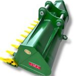 48″ Digging Bucket for 4 – 6.5 Tons Mini Excavators. 45mm Pins