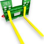 60″ Pallet Forks Class 2 Heavy Duty 5,500 lbs capacity for Skid Steers