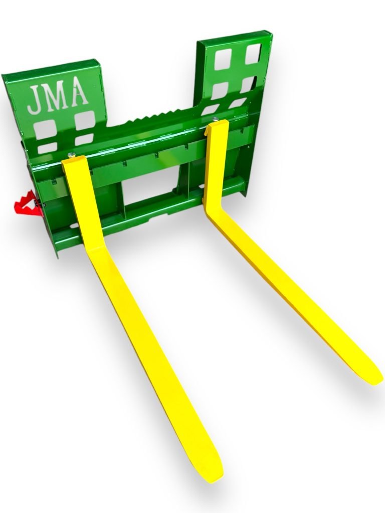 60″ Pallet Forks Class 2 Heavy Duty 5,500 lbs capacity for Skid Steers