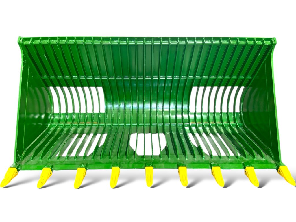 108″ Heavy Duty Skeleton Bucket JRB416 for Wheel Loaders