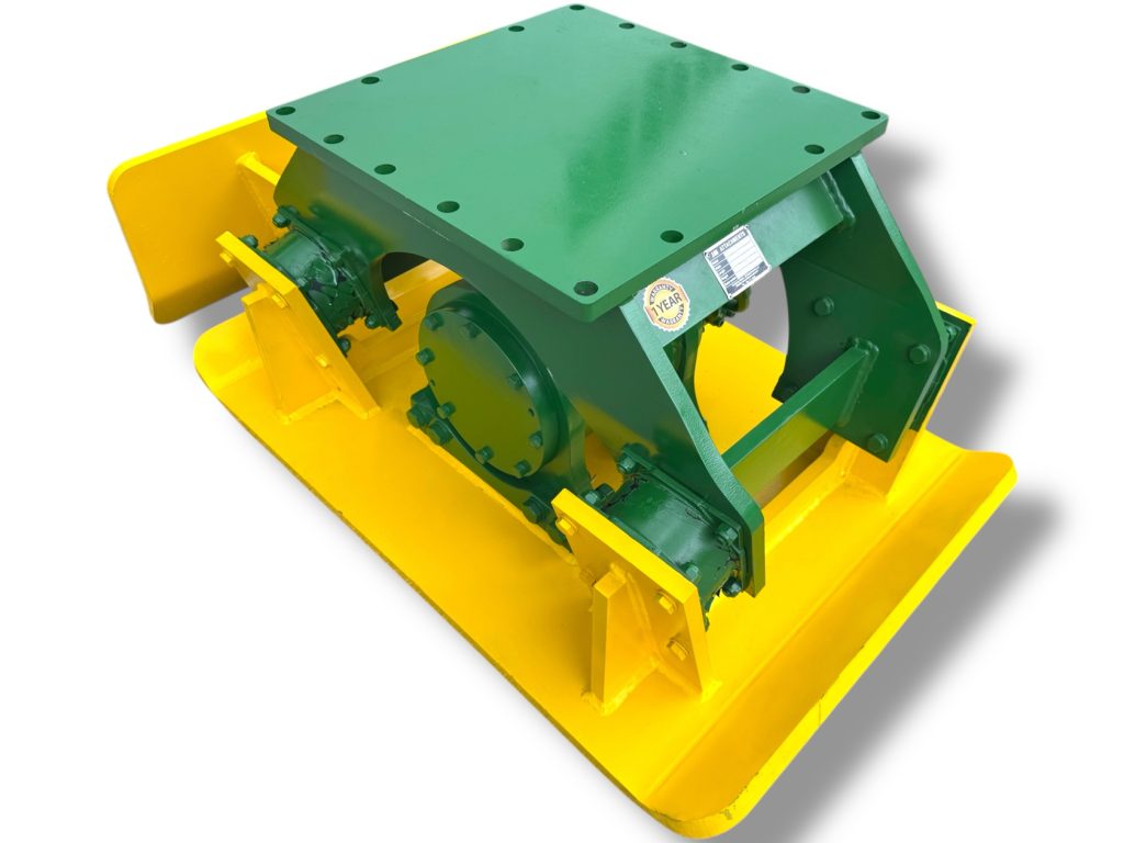 Plate Compactor for 11 – 15 Tons Excavator. 65mm Pins