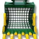 42″ Severe Duty Skeleton Bucket with Teeth for 16 – 25 Tons Excavators. 80mm Pins