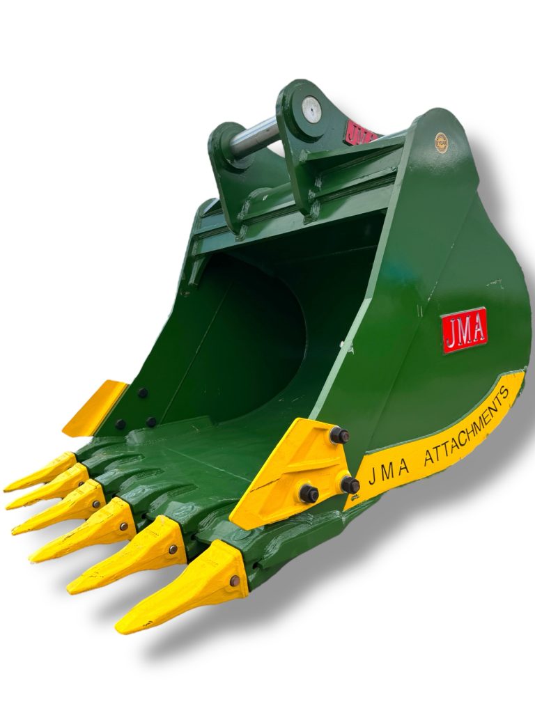 60″ Heavy Duty Digging Bucket for 29 – 48 Tons Excavators. 100mm Pins