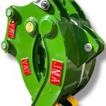 24” Mechanical Grapple For 7 – 10 Tons Excavators. 50mm Pins