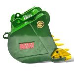 18″ Digging Bucket Bobcat X-Change Coupler for 3 – 9 Tons Mini Excavators