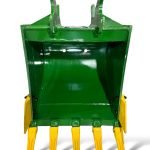 24″ Digging Bucket John Deere Wedge Lock Coupler Style for 4 – 8.5 Tons Mini Excavators