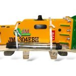 611 Joules Hydraulic Hammer For 2.5 – 4.5 Tons Mini Excavators and Backhoe Loaders. 40mm Pins