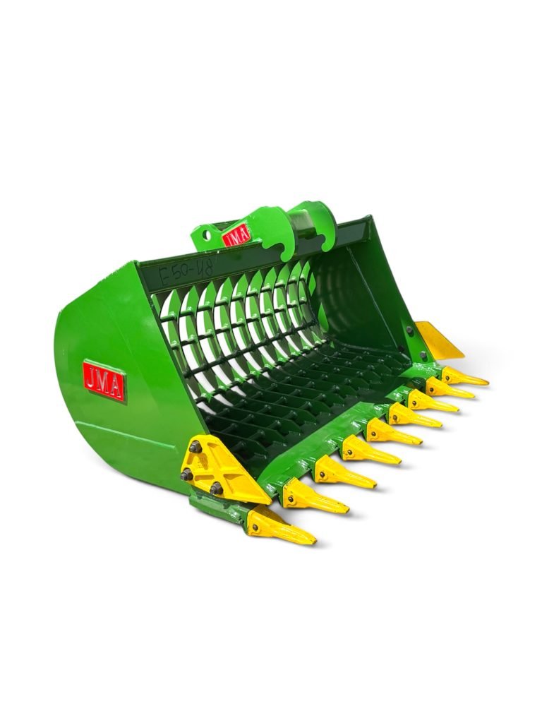 Bobcat E50 48″ Mini Excavator Skeleton Bucket with Teeth