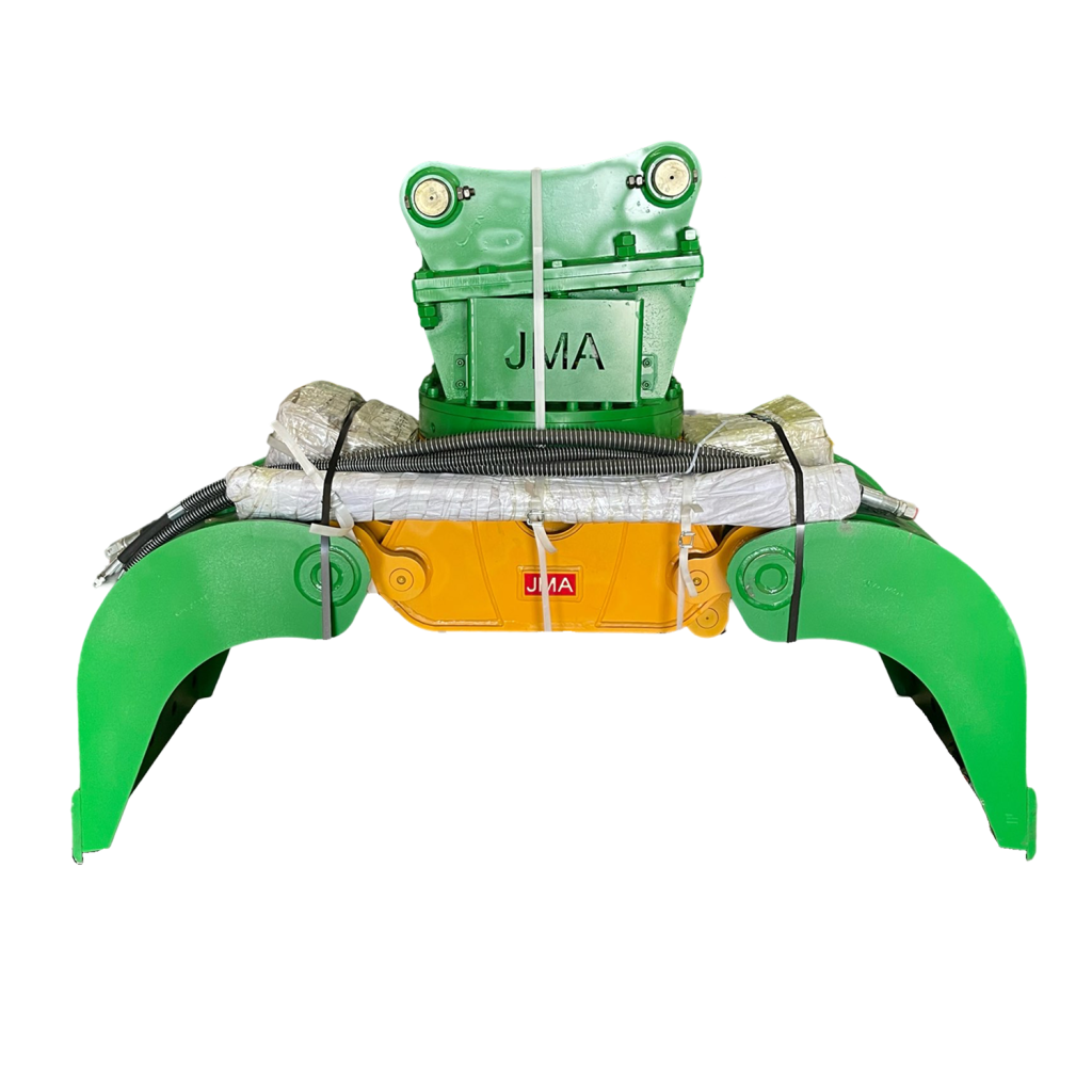 Rotating Hydraulic Grapple For 11 – 15 Tons Excavators. 65mm Pins