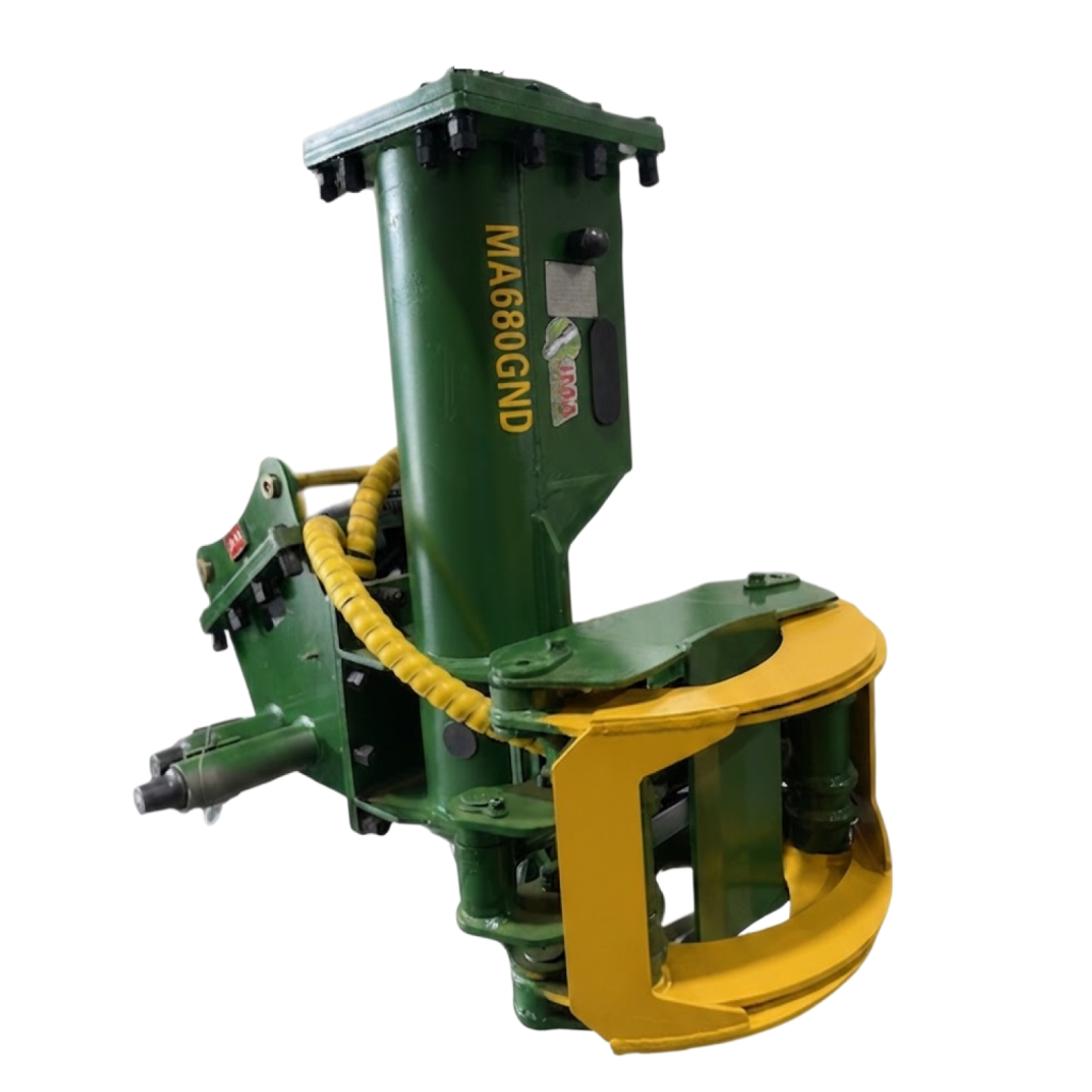 800 Joules Post Driver Hammer For 5 – 10 Tons Mini Excavators with 45mm pins & Skid Steers