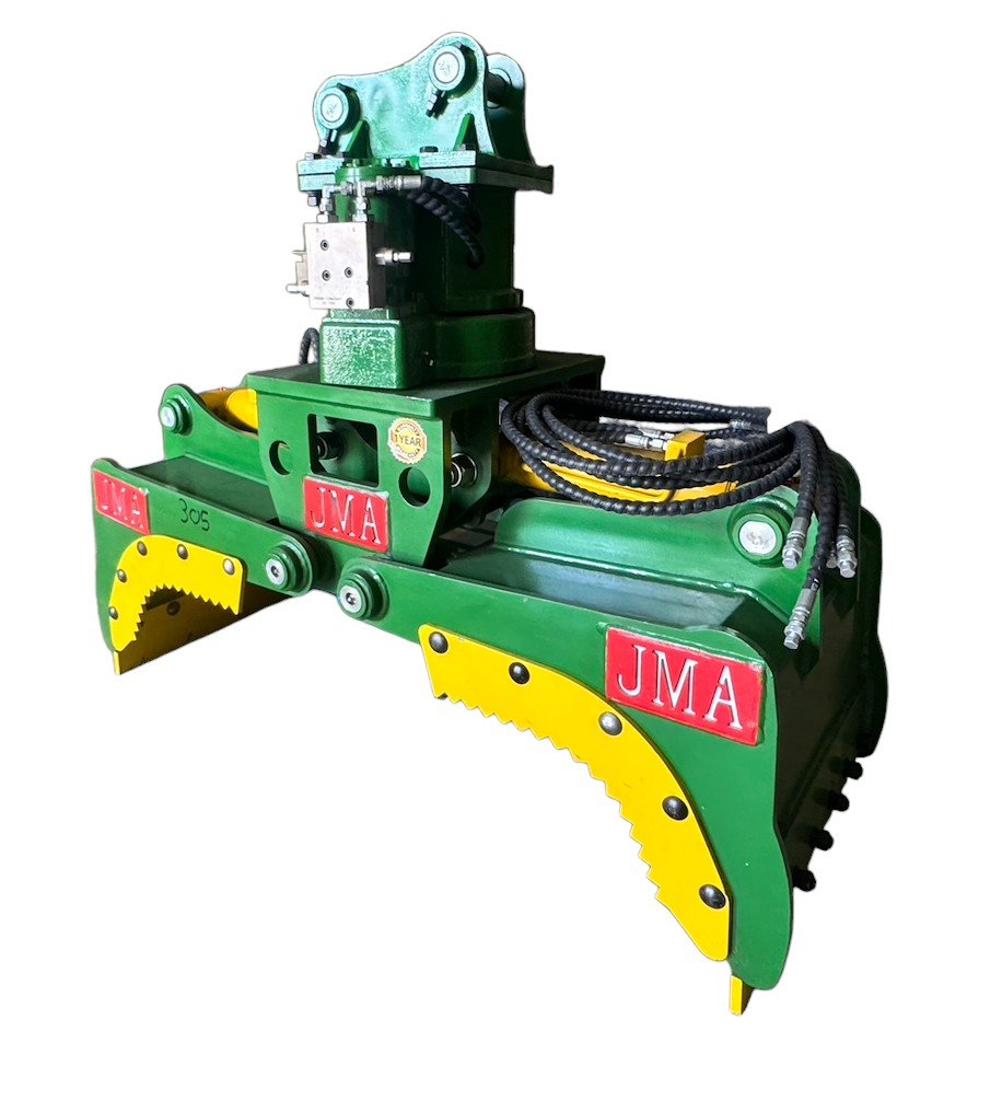 Cat 305 23″ Excavator Rotating Hydraulic Grapple
