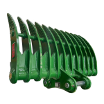70″ Brush Rake for 10 – 15 Tons Excavators. 65mm Pins
