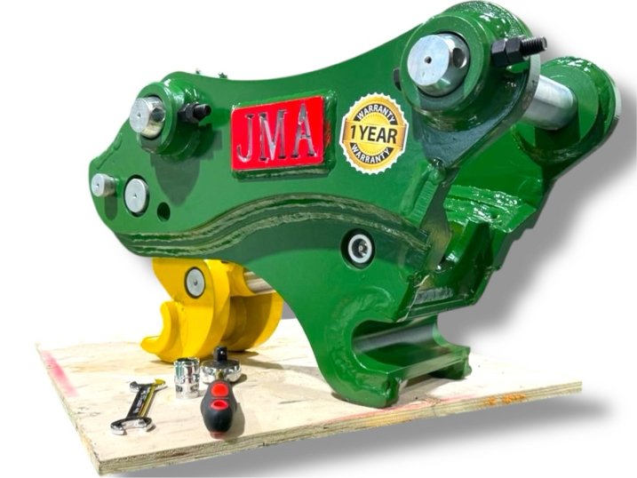 Manual Quick Coupler for 8 – 13 Tons Excavators. 60mm Pins