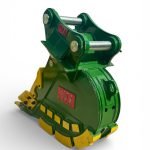 Cat 320 12″ Excavator Severe-Duty Rock Bucket, 0.52 yd³ High-Capacity