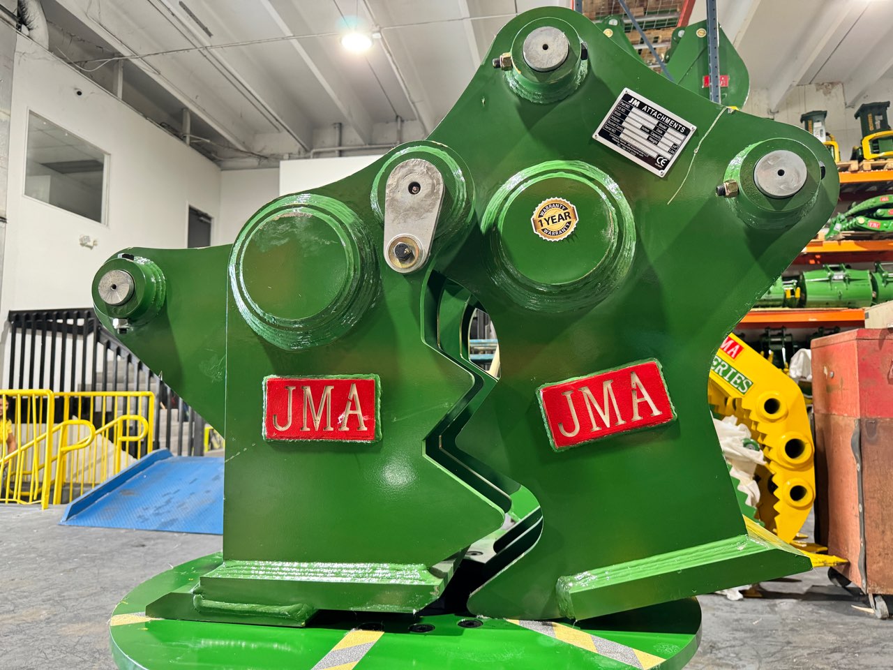 John Deere 210 Excavator Concrete Pulverizer