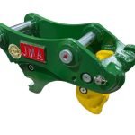 Manual Quick Coupler for 1 – 2 Tons Mini Excavator. 30mm Pins