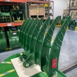 48″ Brush Rake for 6.5 – 9 Tons Backhoe Loader. 45mm | 38mm Pins