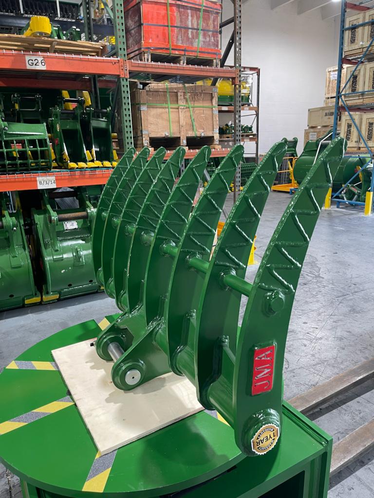 48″ Brush Rake for 6.5 – 9 Tons Backhoe Loader. 45mm | 38mm Pins
