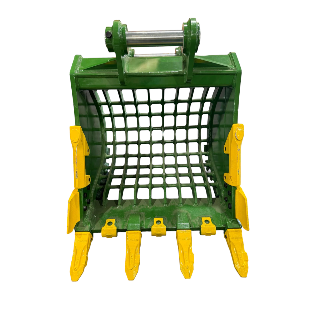 48″ Severe Duty Skeleton Bucket with Teeth for 16 – 25 Tons Excavators. 80mm Pins