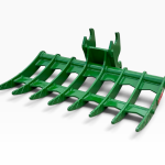 Kubota U45 / KX040 48″ Mini Excavator Brush Rake