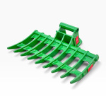 Wain Roy 3-ton (1.25″ pin) style 40″ Mini Excavator Brush Rake