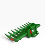 48″ Brush Rake for 3 – 9 Tons Excavators. X-Change Coupler Style