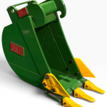 Bobcat E50 12″ Mini Excavator Trenching Bucket