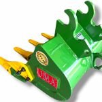 Kubota U17 18″ Mini Excavator Digging Bucket
