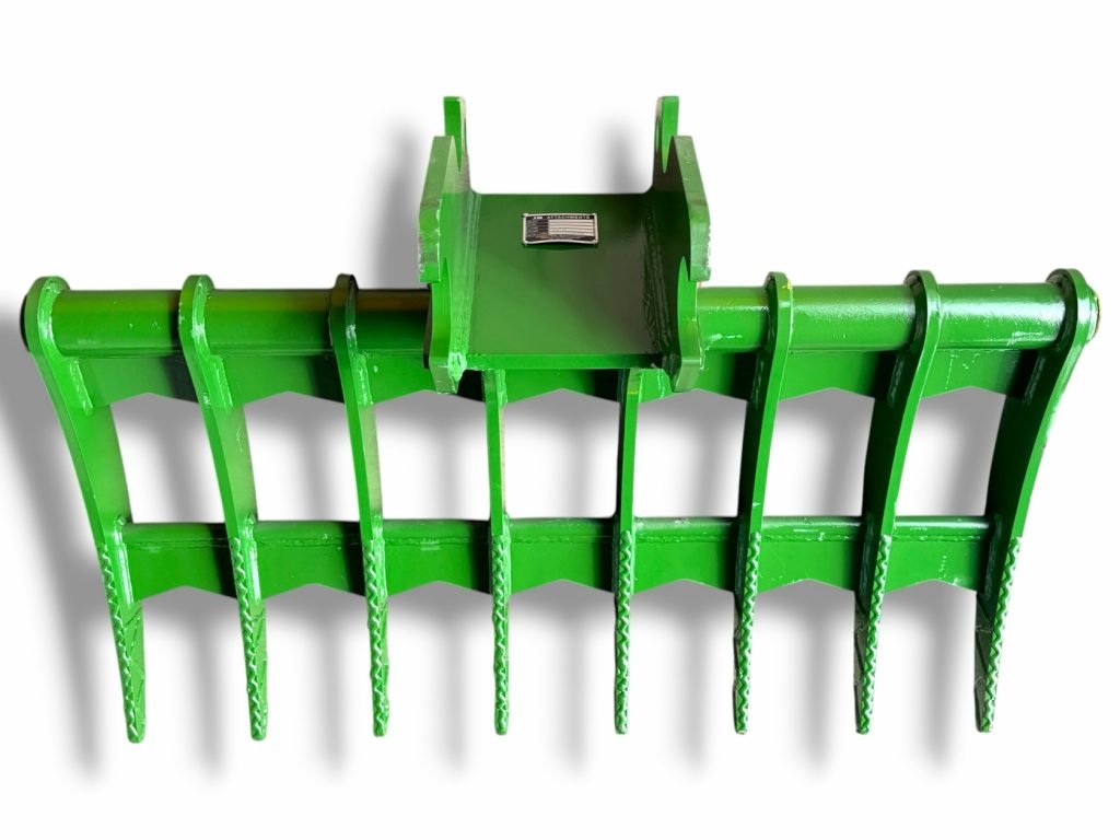 Kubota KX057 48″ Mini Excavator Brush & Root Rake