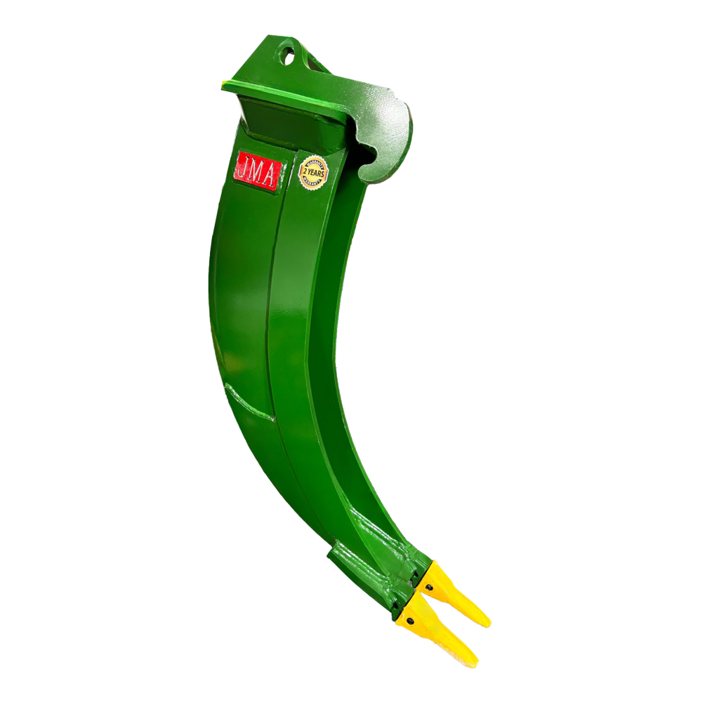 Bobcat E50 6″ Mini Excavator Banana Bucket with Teeth