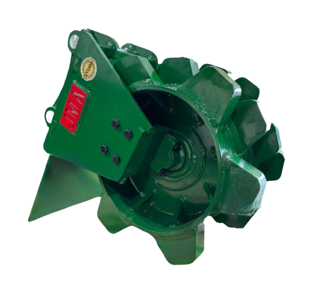 18″ Compaction Wheels for a 3 – 4.5 Tons Mini Excavator. 40mm Pins