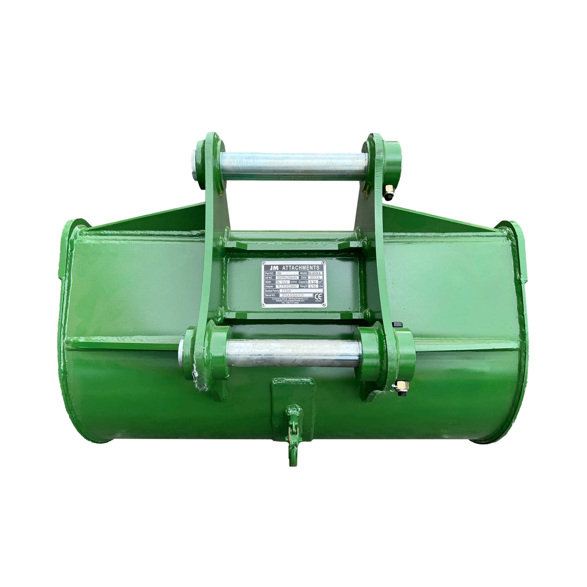 36″ Digging Bucket for Backhoe Loaders. 50mm | 45mm Pins